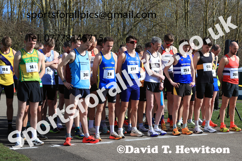 Senior Mens and Masters Over-35 to 49s 2026 NECAA Royal Signals Road Relays, Hetton Lyons Country Park, Hetton le Hole. Photo: David T. Hewitson/Sports for All Pics